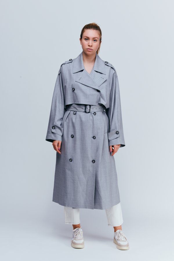 Tailoring wool trench