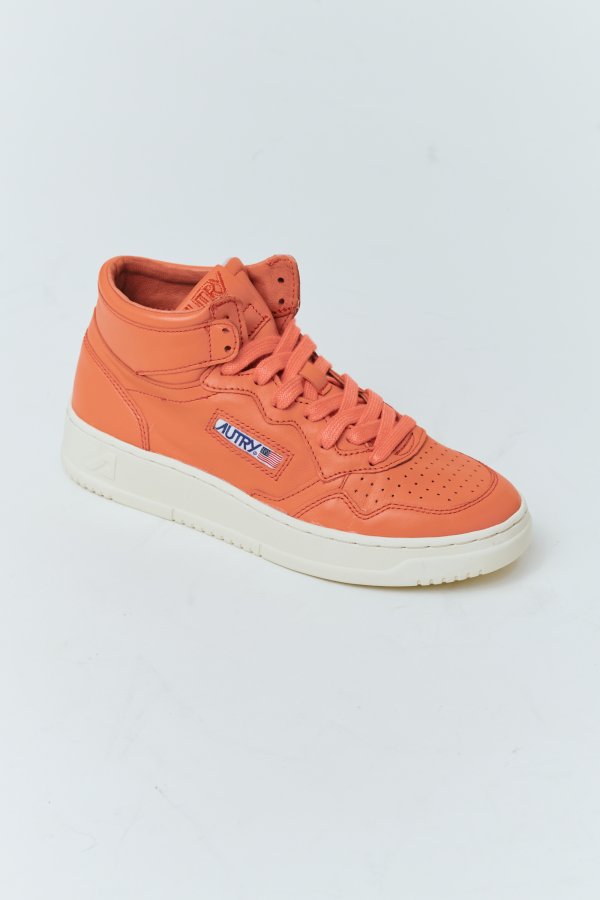 Sneaker high orange