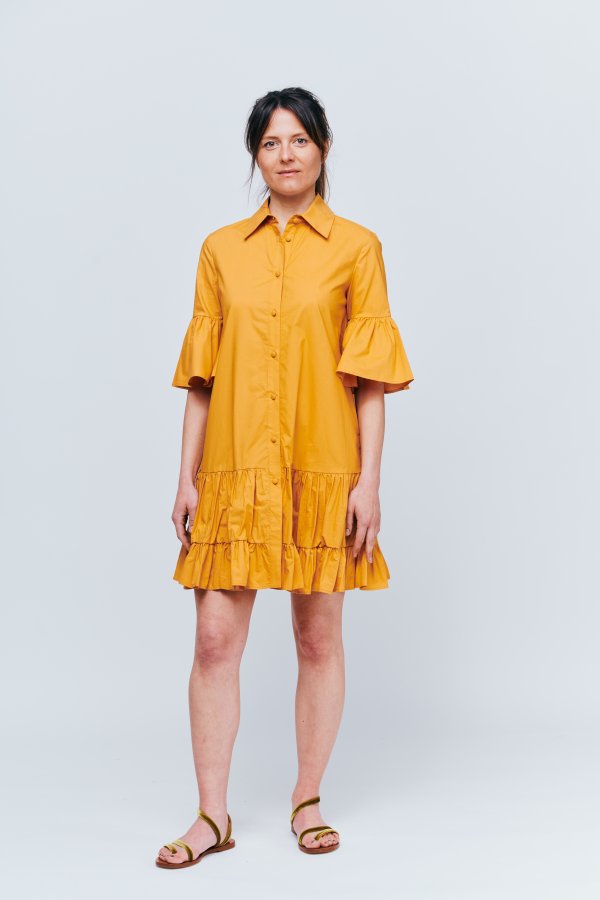 Choux Dress marigold