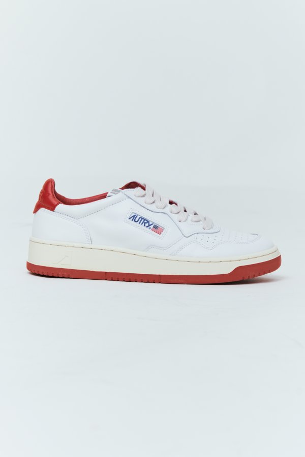 Sneaker white/red